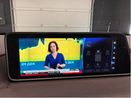 ТВ тюнер Lexus (DVB-T2 телевизор Лексус)